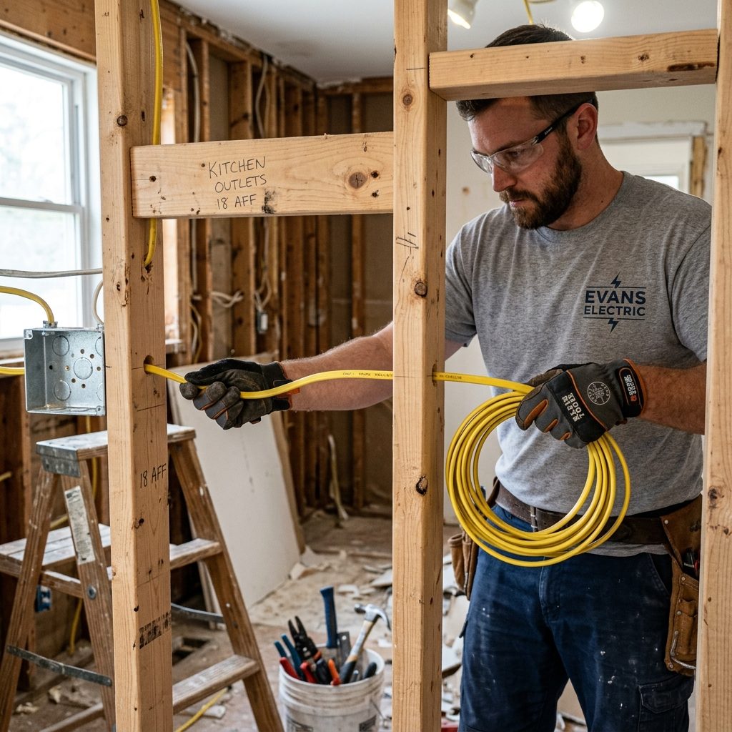 Dedicated Circuit Lines for Kitchens in Midlothian, TX (76065)